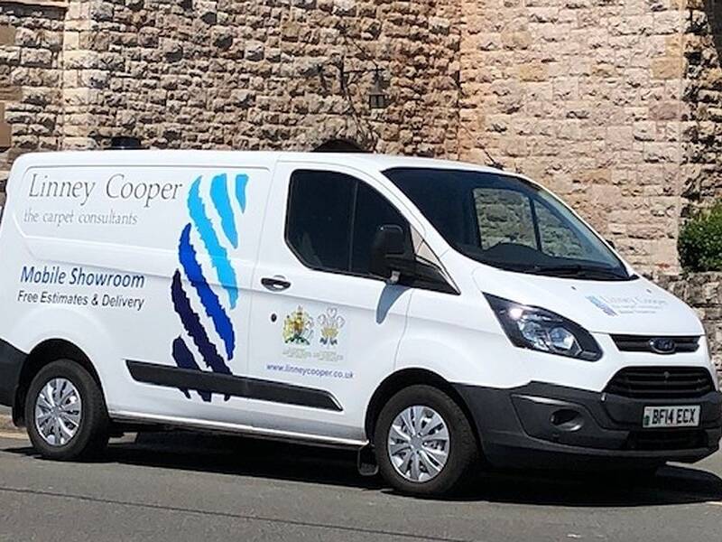 Linney Cooper Carpet Consultants Van