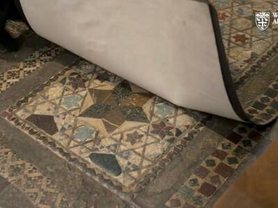 Cosmati Pavement Floor Protection - Linney Cooper