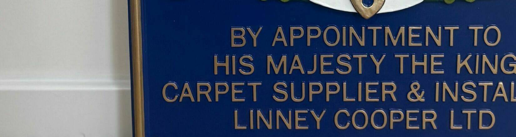 Royal Warrant Linney Cooper
