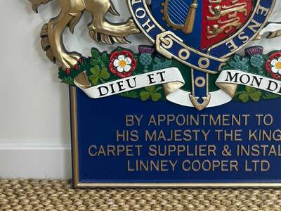Royal Warrant Linney Cooper